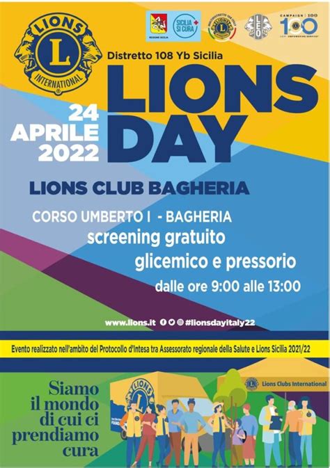 Screening Gratuito Glicemico E Pressorio Lions Club Bagheria