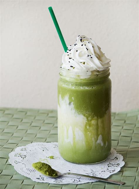 Obsessive Cooking Coconut Matcha Frappuccino Matcha Frappuccino