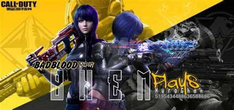 Call Of Duty Mobile (Motoko) Gaming Banner idea by BhemPlays on DeviantArt