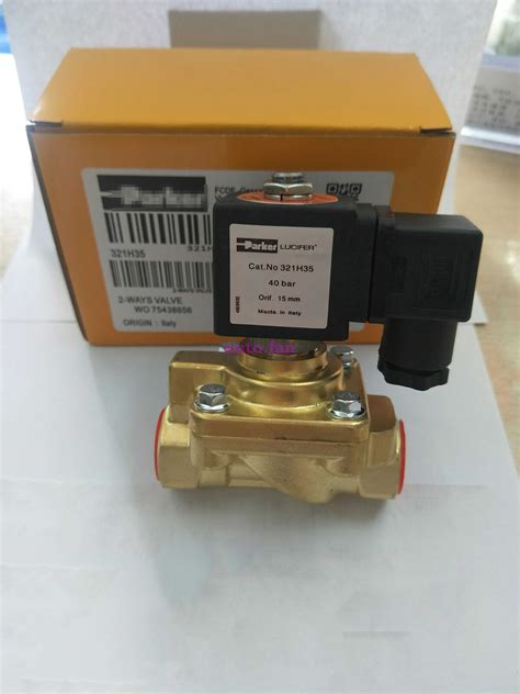 1pcs For Parker 321h35 321h36 Blowing Machine High Pressure Solenoid Valve 40bar Ebay