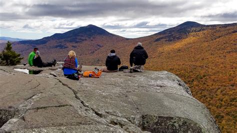 Blueberry Mountain And Rattlesnake Pool In Western Maine