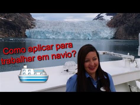 Como Aplicar Para Trabalhar Em Navio De Cruzeiros YouTube