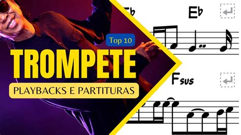 PARTITURA TROMPETE PLAYBACK DJAVAN MPB MELHORES YouTube