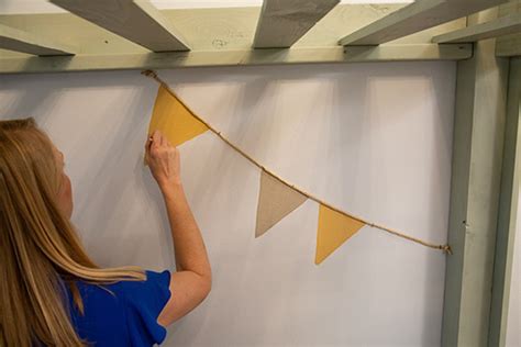 DIY Pennant Banner for Kids Room - Checking In With Chelsea