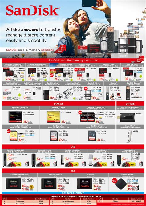 SanDisk Pg 2 Brochures From SITEX 2016 Singapore On Tech Show Portal