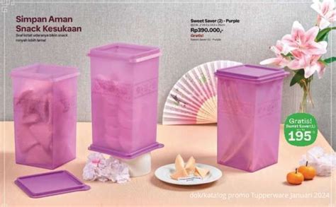 Harga Murah Menarik Ini Isi Katalog Promo Tupperware Januari