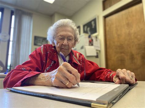 Still working and inspiring others: Sister Lauren prepares for 100th