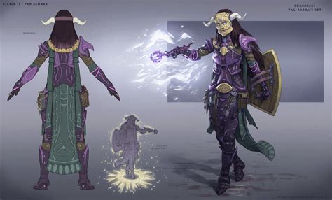 Sorceress Tal Rashas Set Concept Art Diablo Ii Fan Remake Diablo