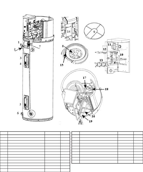 Rheem Tankless Water Heater Parts Diagram