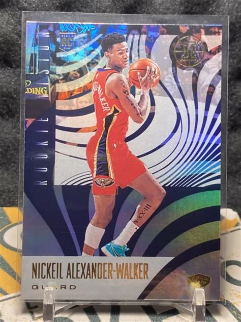 Panini Illusions Nickeil Alexander Walker Recrue Vision Pas