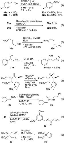 Methyltetrahydropyran Methp Application As An Organic Reaction