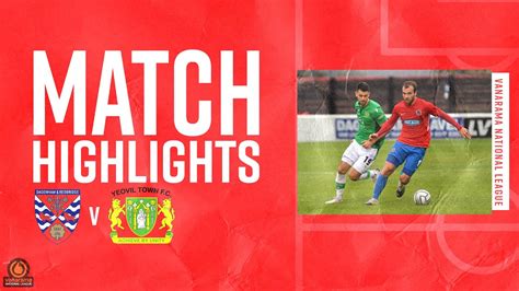 Match Highlights Yeovil Town Youtube