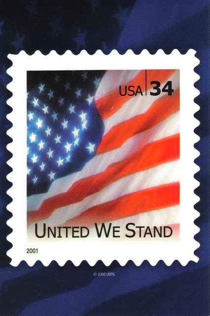 Usps Flag Stamp Postcard 34c A Photo On Flickriver