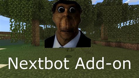 Nextbot Add On Minecraft Bedrock Edition Youtube