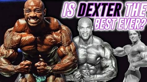 Dexter Jackson Posing At The Mr Olympia Th Place Finish