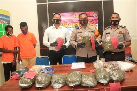 Ganja Asal Papua Nugini Dominasi Penangkapan Narkotika Di Ko