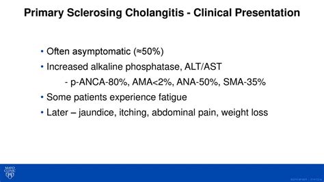 Primary Sclerosing Cholangitis Basic Clinical Overview Ppt Download