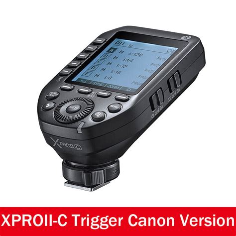 Godox Xpro Ii Ttl Hss Ghz Wireless Flash Trigger Transmitter For C N