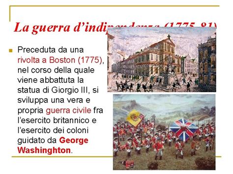 La Nascita Degli Stati Uniti DAmerica 1776 1783