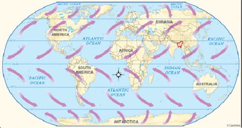 Map Of Global Wind Patterns