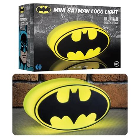 DC Comics Batman Logo Light Lamp - Entertainment Earth