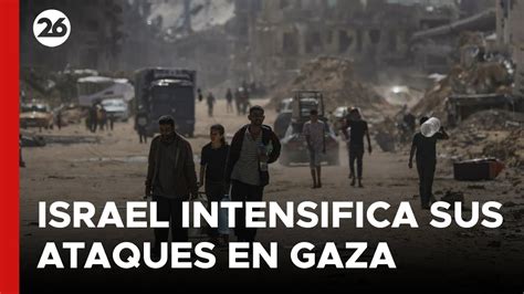 ISRAEL intensifica sus ataques en GAZA mientras HEZBOLÁ amenaza con una