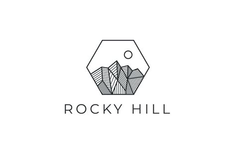 Rocky Hill Logo Design | Minimalistic & Modern