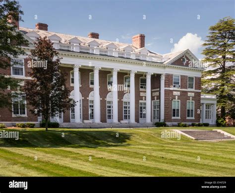 Donahue Hall Stonehill College Campus Easton Ma Stock Photo Alamy