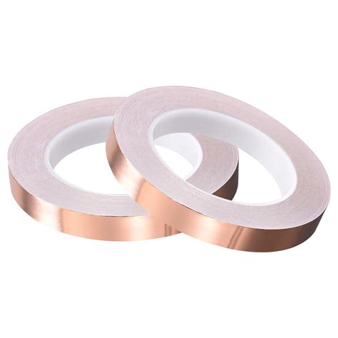 Uxcell Single Sided Conductive Tape Copper Foil Tape Mm X M Ft