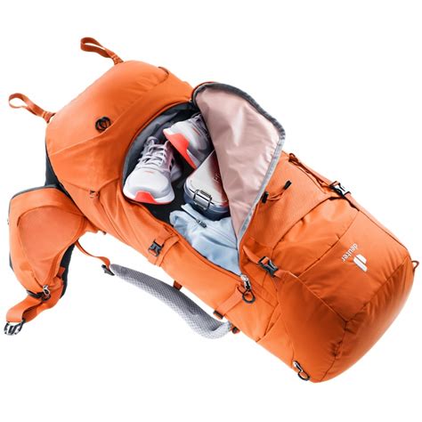 Sac De Trekking Femme AIRCONTACT CORE 55 10 SL Paprika Graphite