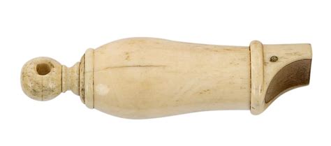 Sold At Auction Ø A Rare Sailor Work Whale Bone Whistle Circa 1850