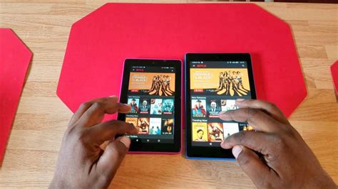 Amazon Fire 7 Vs Amazon Fire Hd 8 App Opening Comparison Youtube