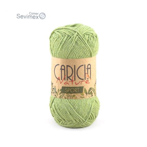 Lana Ovillo Caricia Nature Sport 100gr Variedad De Colores Bazar