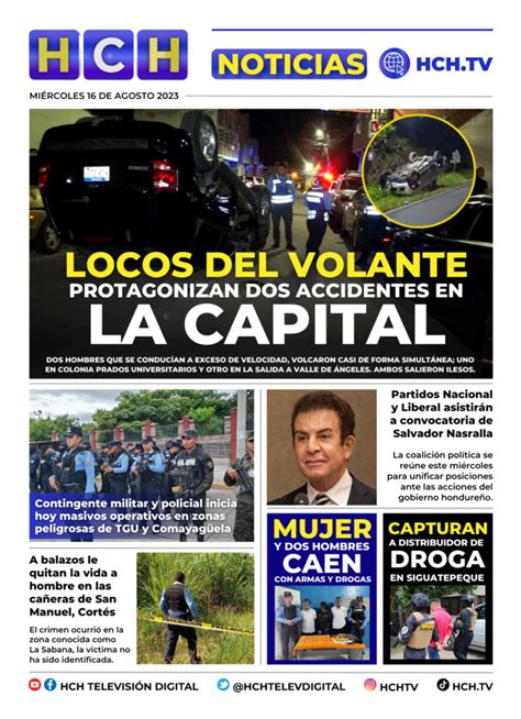 Portada Hch De Agosto De Hch Tv