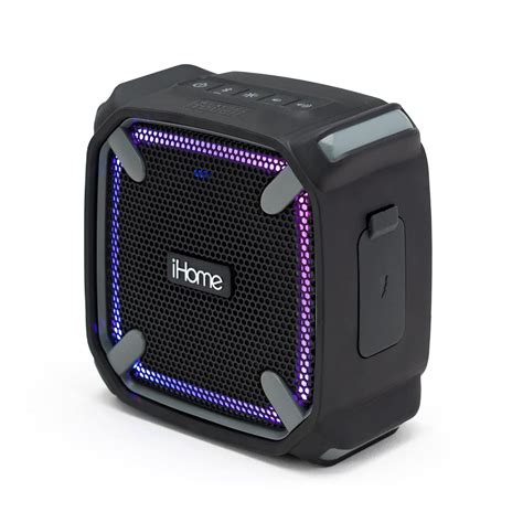 Ihome Ibt Weather Tough Portable Rechargeable Bluetooth Speaker With