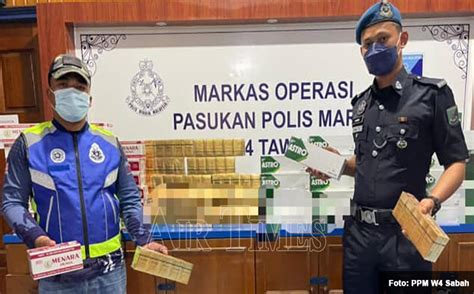 Air Times News Network Polis Marin Tawau Patahkan Cubaan Seludup