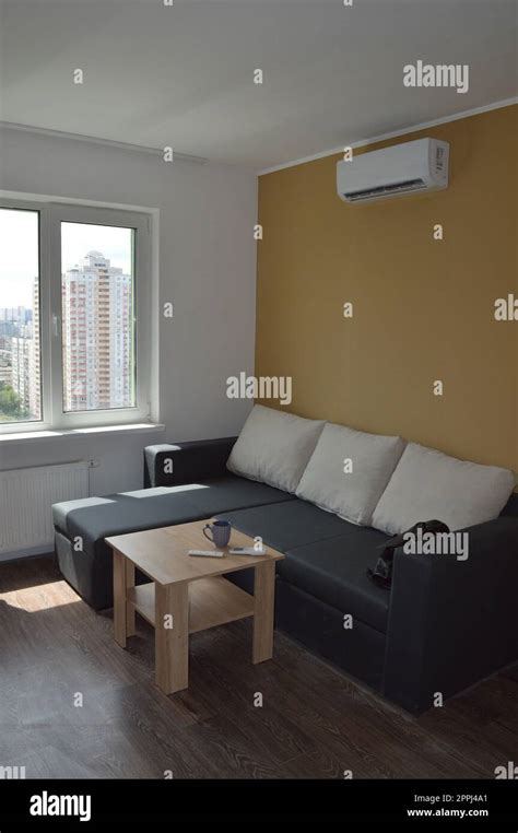 Apartment interior in a residential building Stock Photo - Alamy