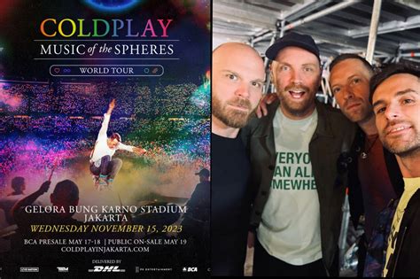 Link War Tiket Konser Coldplay Jakarta 2023