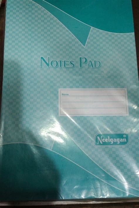 Paper Cover Glue Bound Green Note Sheet Pad At Rs 55 Piece In Ghaziabad