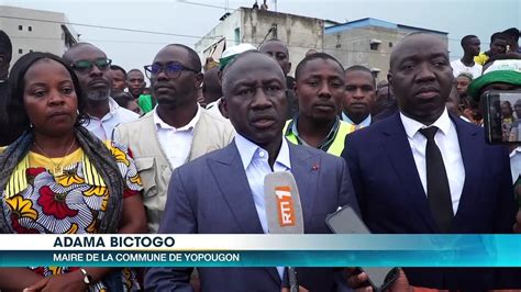 Can Le Maire De Yopougon Adama Bictogo Sensibilise Pour Une