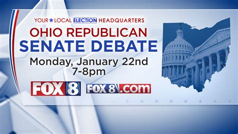 Ohio Gop Senate Debate At Fox 8 Airing On Wytv And