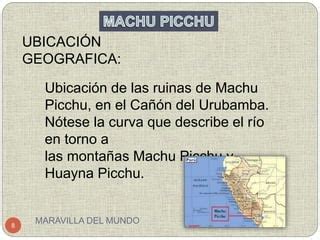 MACHU PICCHU PPT Descarga Gratuita