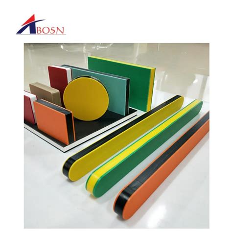 Three Layer Sandwich Dual Color HDPE Sheets Company