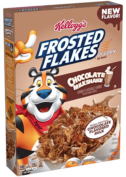 Kelloggs Frosted Flakes® Chocolate Milkshake