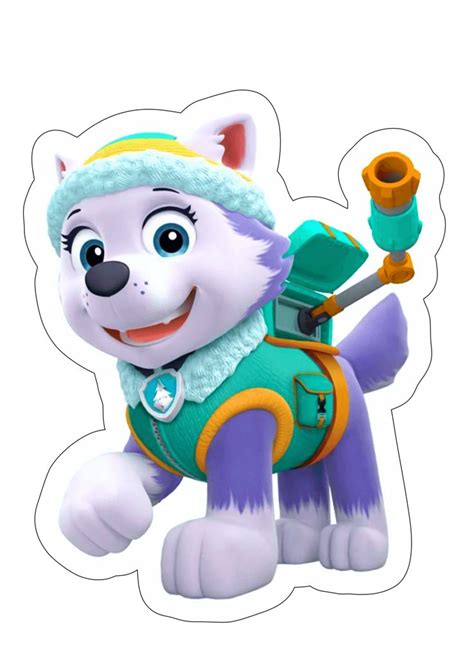 Patrulha canina paw patrol personagem fictício Evesrest fundo