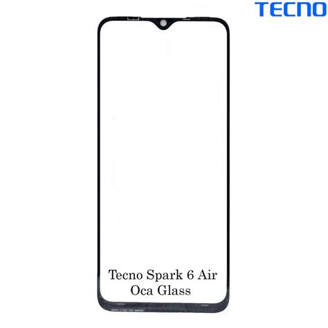 Tecno Spark 6 Air Front OCA Glass Baba Tools Official