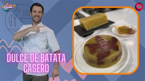 Dulce De Batata Casero Escueladecocina Youtube