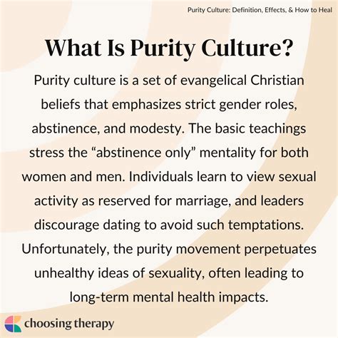 How To Heal From The Harmful Effects Of Purity Culture