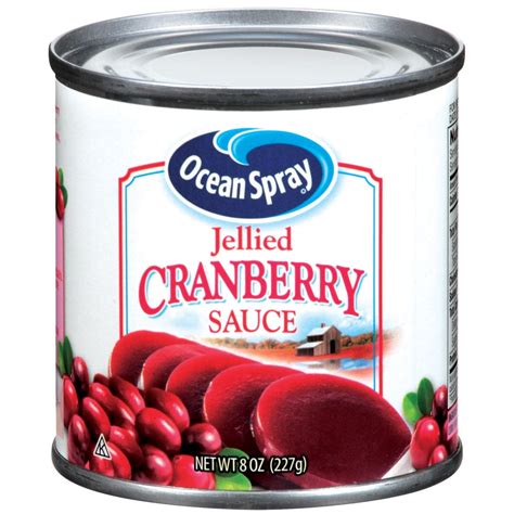 Ocean Spray Jellied Cranberry Sauce 8 Oz