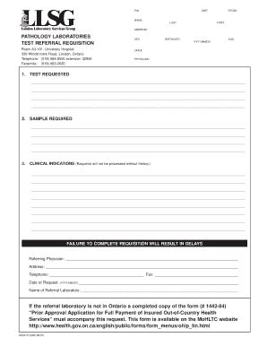 Fillable Online NS5470 Requisition Fax Email Print PdfFiller